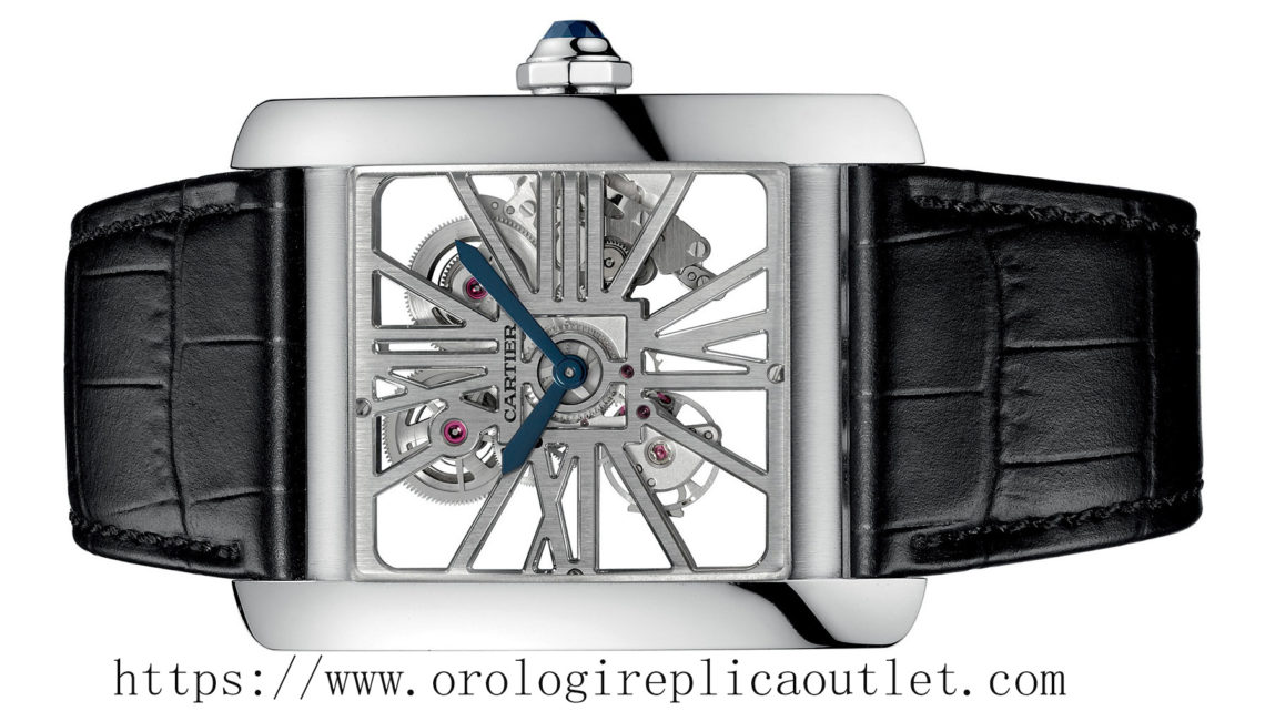 Cartier Replica: Tank MC Skelettiert